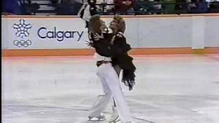 Bestemianova amp Bukin Бестемьянова и Букин URS  1988 Calgary Ice Dancing OSP US ABC [upl. by Suilenrac587]