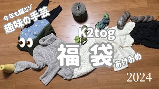 【趣味の手芸】毛糸福袋k2tog購入😅 [upl. by Azeria]