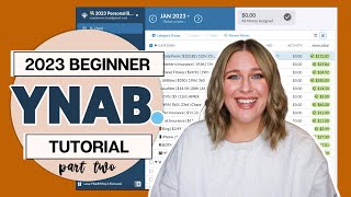 2023 YNAB BUDGET for BEGINNERS  CREDIT CARDS cover OVERSPENDING  paycheck budgeting [upl. by Jarietta]