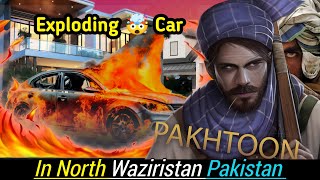 The Car 🚗 Were Exploded 😔 In North Waziristan Pakistan 😂 Challenge America 🇺🇲 pakhtoons [upl. by Koball]