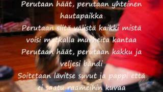 Anne Mattila  Perutaan häät Lyrics [upl. by Amitie38]