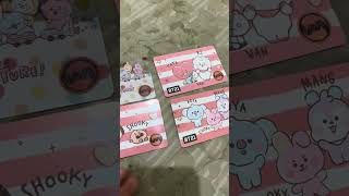 Kartu KMT x BT21 lucu Harga 60rb saldo 10rb beli di stasiun KRL naikkeretaapi korea kpop lucu [upl. by Meri]