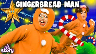 The Gingerbread Man and the Christmas Tree  Gingerbread ManEnglish Fairy Tales amp Kids Stories [upl. by Ceciley]