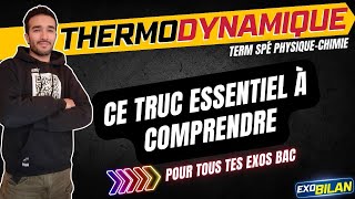 THERMODYNAMIQUE TRANSFERT THERMIQUE SPÉ PHYSIQUE TALE COMPRENDS ÇA POUR REUSSIR TES EXOS BAC 🎯💯 [upl. by Ehudd501]