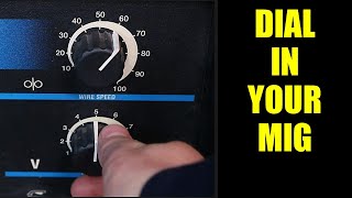 MIG Welder Settings MIG Welding Basics for Beginners [upl. by Lowe376]