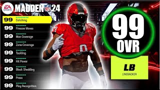 BEST ENFORCER BUILD IN Madden 24 Superstar BEST LB BUILD ATTRIBUTES AND ABILITIES  ESG 24 [upl. by Philbert]