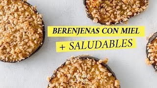 BERENJENAS REBOZADAS con MIEL crujientes y fáciles  Receta más SALUDABLE [upl. by Annoirb]