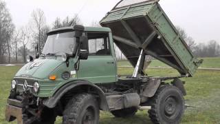 Unimog 406  U900 mit Heckkraftheber [upl. by Sugna]