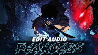 Fearless  Lost Sky  Edit Audio [upl. by Akinot]