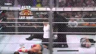 The Miz amp RTruth Break In Hell In A Cell [upl. by Latt]