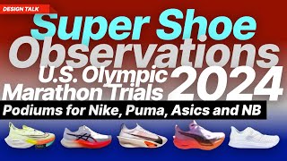 US Olympic Marathon Trials 2024 Super Shoe Observations [upl. by Treble41]