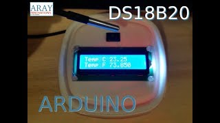 Construya un Termómetro digital V01 funcional  Build a Digital Thermometer V01  ARDUINO  DS18B20 [upl. by Eibloc551]