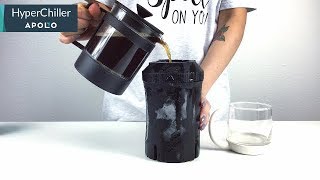 HyperChiller Make Iced Coffee in Minutes [upl. by Yreffeg]