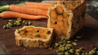 Pâté en croûte de carottes confites et pistaches par Julien Duboué [upl. by Keener826]