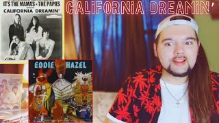 Drummer reacts to quotCalifornia Dreamin quot by The Mamas amp The Papas  Eddie Hazel [upl. by Enitsuj]