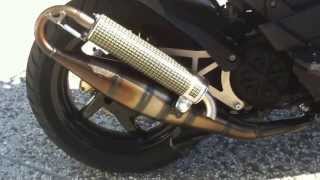 Aprilia SR50 68cc Polini Corsa  Yasuni R exhaust [upl. by Lednam162]