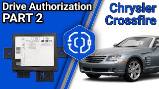 Chrysler Crossfire Drive Authorization Start Check diagnosis PART 2 ecu team corp [upl. by Keele]