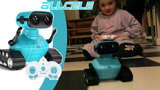 ALLCELE Robot Friend Kids Remote ControlledRC Robot  JGM Reviews [upl. by Colene]