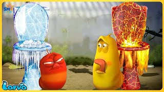 LARVA 2025  YELLOW AND RED  CARTOONS MOVIES NEW VERSION CARTOONS BOX 555 [upl. by Inalan]