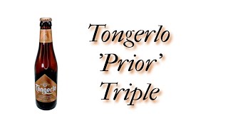 Beer Review №884  Belgium  Tongerlo Prior Triple [upl. by Punak]