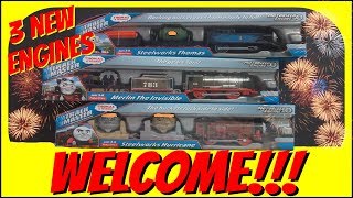 Welcome Thomas amp Friends Steelworks Thomas Merlin amp Hurricane Journey Beyond Sodor [upl. by Ledarf]