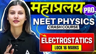 Electrostatics One Shot for NEET 2024  Physics in 30 Days by Tamanna Chaudhary [upl. by Fagaly]