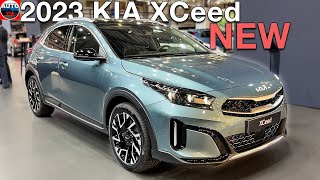 NEW 2023 Kia XCeed  Visual REVIEW Compact SUV [upl. by Tella]