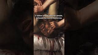 Vengeance and Justice  Artemisia Gentileschi  Judith Slaying Holofernes 1610 art bible history [upl. by Dionne]