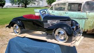 Cord Pedal Car built by Jerry Anderson Restoration by Ride Restorations [upl. by Iamhaj]