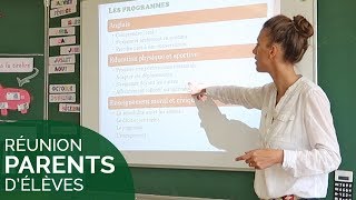 RÉUNION DE RENTRÉE avec les PARENTS VLOG 11 [upl. by Sordnaxela]