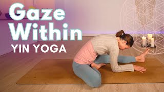 Yin Yoga Find your true self  Gaze mindfully within  20 min [upl. by Laud]