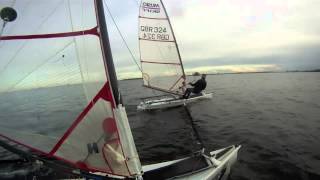 musto skiff sailing [upl. by Euqirne]