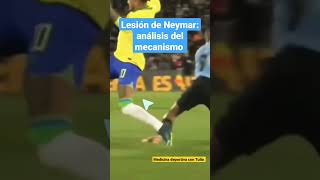 LESIÓN DE NEYMAR ANÁLISIS DEL MECANISMO LESIONAL anatomiadegrey futbol fitness futebol neymar [upl. by Windzer]