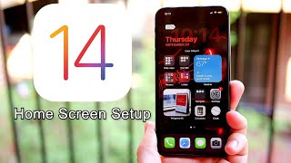 iOS 14 Home Screen Setup [upl. by Niccolo303]