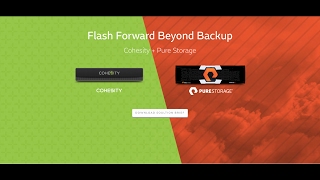 Cohesity and Pure Storage Integration [upl. by Eitsirc464]