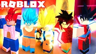 ATUALIZAÇÃO  DRAGON BALL SUPER NOVO GOKU EM TODAS AS FORMAS NO ROBLOX  DRAGON BALL RP [upl. by Meehyrb]