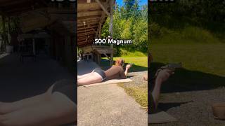 Massive Recoil testing with the 500 magnum it compares to 338 Lapua [upl. by Wedurn]