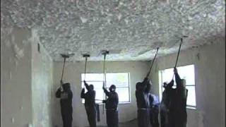 Friable ceiling abatement using FoamShields patented method [upl. by Menendez48]