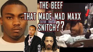 The BEEF that made NLMB MAD MAXX SNITCH  War in Chicago [upl. by Khichabia]