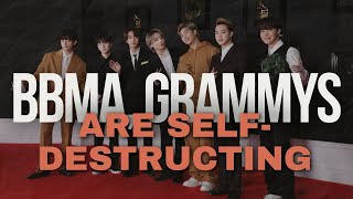 No Grammy Nomination For BTS  BBMA Grammy Journey To Irrelevance [upl. by Namyw]