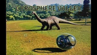 BUILDING GYROSPHERE VALLEY In Jurassic World Evolution [upl. by Innor]