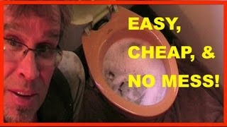 How to Unclog a Toilet  Clogged toilet TRADE SECRET [upl. by Ielarol143]