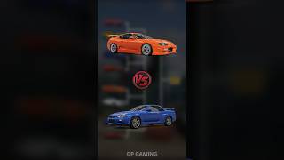 Toyota Supra Mk4 vs Nissan Skyline GTRR34 battle Which car will win 😎 [upl. by Neehsas224]