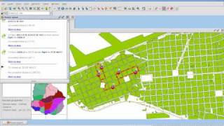 Topology and shortest path between stops in gvSIG [upl. by Oflunra]