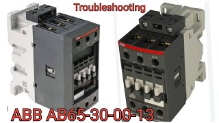 what is contactor  Troubleshooting of Contactor ABB AF65300013 [upl. by Stubstad696]