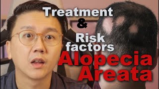 ALOPECIA AREATA  Triggers Treatments Injection amp Symptoms [upl. by Orelie]