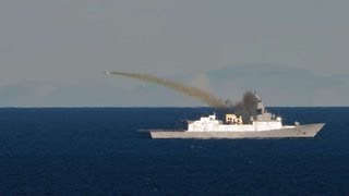 NSM Launch from Skjold class corvette amp Nansen class Frigate [upl. by Bergwall]