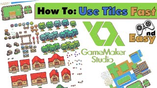 How to use Tilesets as a pro in Game Maker studio 2  Acreates [upl. by Ahcsat843]