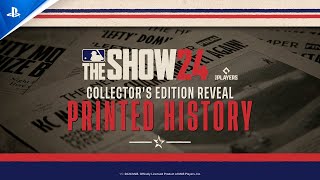 MLB The Show 24 Negro Leagues Edition  Printed History  PS5 amp PS4 Games [upl. by Batty]