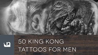 50 King Kong Tattoos For Men [upl. by Bendicty]